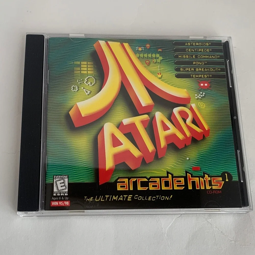 Hasbro Interactive’s Arcade Games Atari Centipede Frogger Pinball Windows 95 98